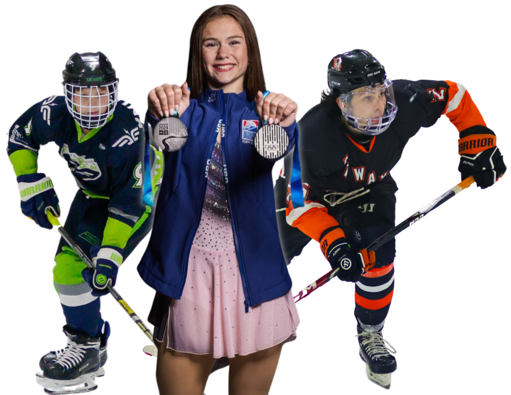 PSM Icehouse Hockey Player Figure Skater