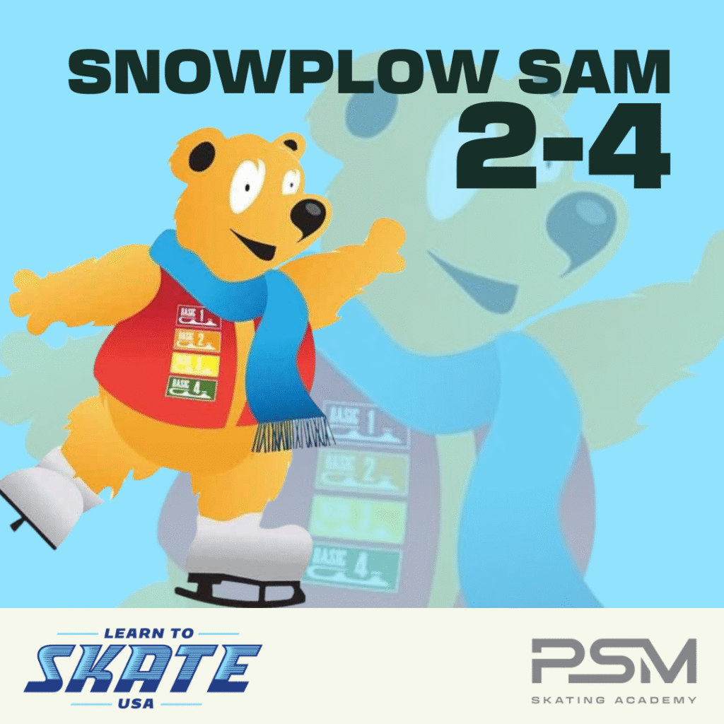 Snowplow Sam 2 Learn to Skate USA PSM Icehouse