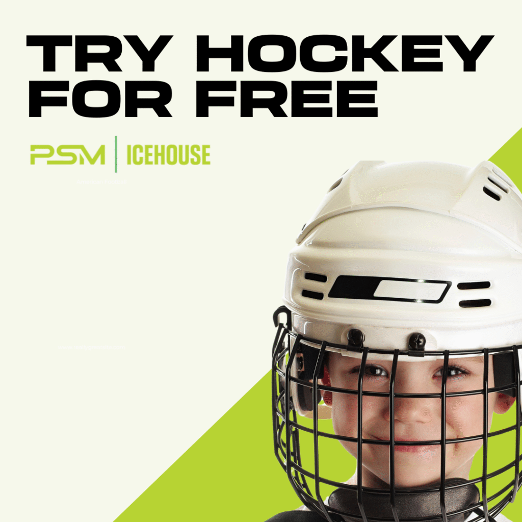 Try Hockey for Free PSM Icehouse