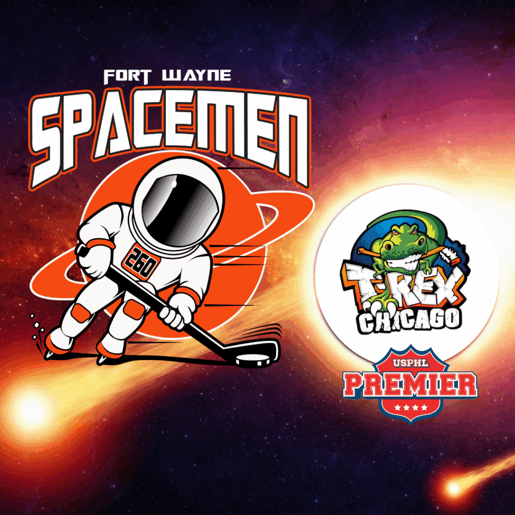 Fort Wayne Spacemen vs Chicago T-Rex USPHL Hockey